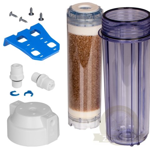 Filtr demineralizujący RO 10" PUROLITE MB400 - zestaw Filtr demineralizujący RO 10" PUROLITE MB400 - zestaw
