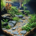 Kruger Meier Amber Glow Quartz 2-5 mm - Żwirek do akwarium 2kg
