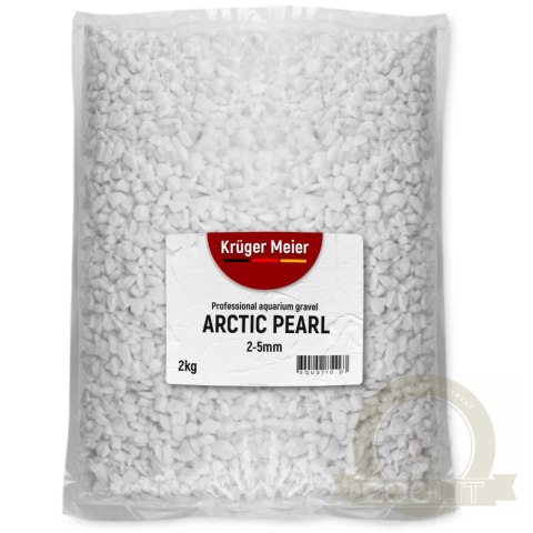 Kruger Meier Arctic Pearl 2-5 mm - Żwirek akwarystyczny 2 kg
