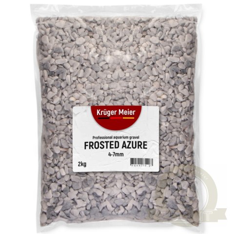 Kruger Meier Frosted Azure 4-7 mm - Żwirek akwarystyczny 2 kg
