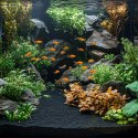Kruger Meier Obsidian Shadow 1-3 mm - Żwirek akwarystyczny 2 kg