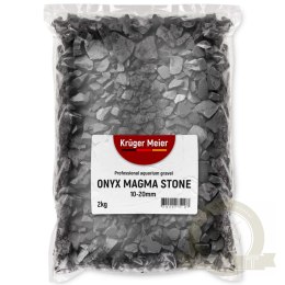 Kruger Meier Onyx Magma Stones 10-20 mm - Żwir do akwarium 2kg
