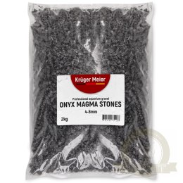 Kruger Meier Onyx Magma Stones 4-8 mm - Żwirek do akwarium 2kg
