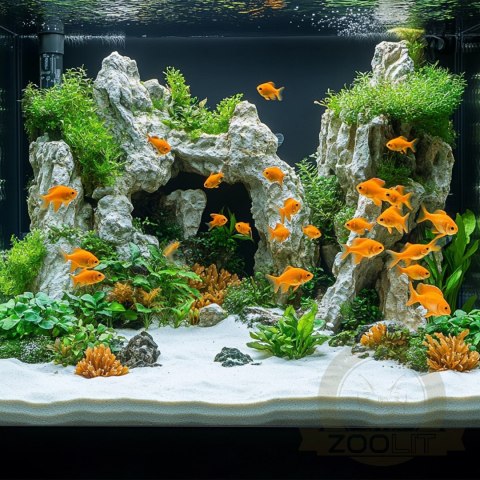 Kruger Meier Polar Snow Sand 0,2-0,8 mm - Piasek do akwarium 2kg Kruger Meier Polar Snow Sand 0,2-0,8 mm - Piasek do akwarium 2kg