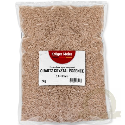 Kruger Meier Quartz Crystal Essence 0,8-1,2 mm - Piasek akwarystyczny 2 kg