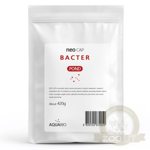 Neo CAP Bacter POND 420g - bakterie do oczka wodnego 30.000l Neo CAP Bacter POND 420g - bakterie do oczka wodnego 30.000l