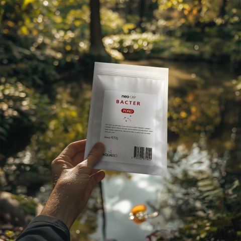Neo CAP Bacter POND 420g - bakterie do oczka wodnego 30.000l Neo CAP Bacter POND 420g - bakterie do oczka wodnego 30.000l