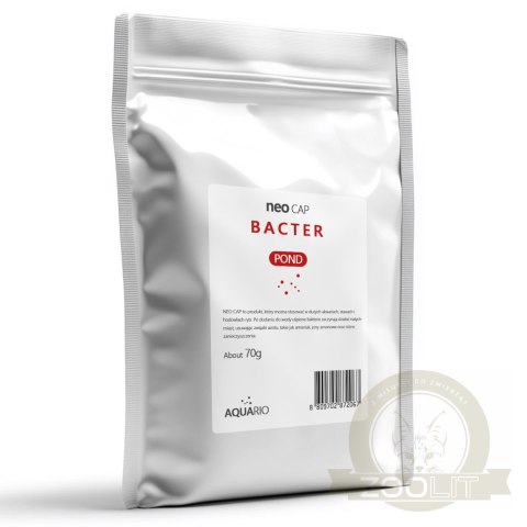 Neo CAP Bacter POND 70g - bakterie do oczka wodnego 5000l Neo CAP Bacter POND 70g - bakterie do oczka wodnego 5000l