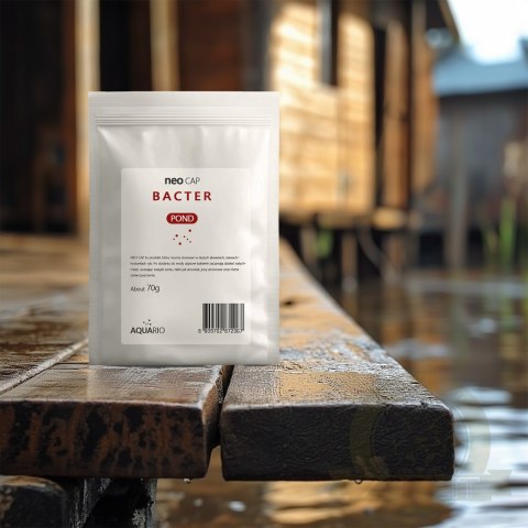 Neo CAP Bacter POND 70g - bakterie do oczka wodnego 5000l Neo CAP Bacter POND 70g - bakterie do oczka wodnego 5000l