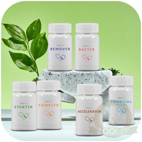 Neo Cap Tropical Booster - 20 kapsułek pożywka dla bakterii i czyszczenie wody Neo Cap Tropical Booster - 20 kapsułek pożywka dla bakterii i czyszczenie wody
