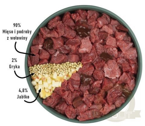 Purbello Dog Kiełbaska Treningowa Monobiałkowa Wołowina 200g Purbello Dog Kiełbaska Treningowa Monobiałkowa Wołowina 200g