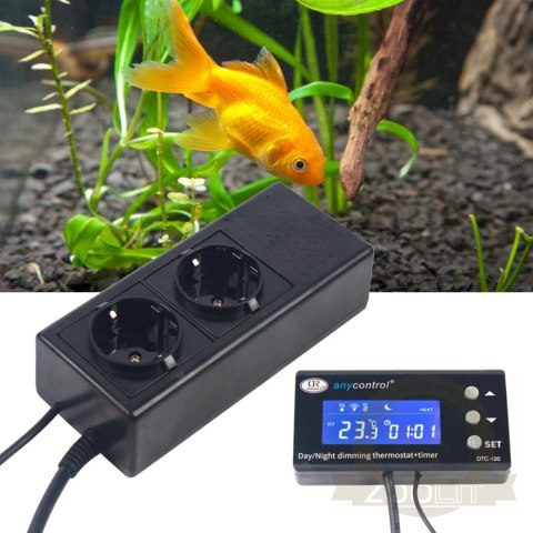 Ringder DTC-120 Dimming thermostat - termostat i programator czasowy Ringder DTC-120 Dimming thermostat - termostat i programator czasowy