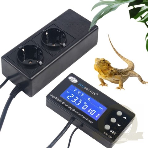 Ringder DTC-120 Dimming thermostat - termostat i programator czasowy Ringder DTC-120 Dimming thermostat - termostat i programator czasowy