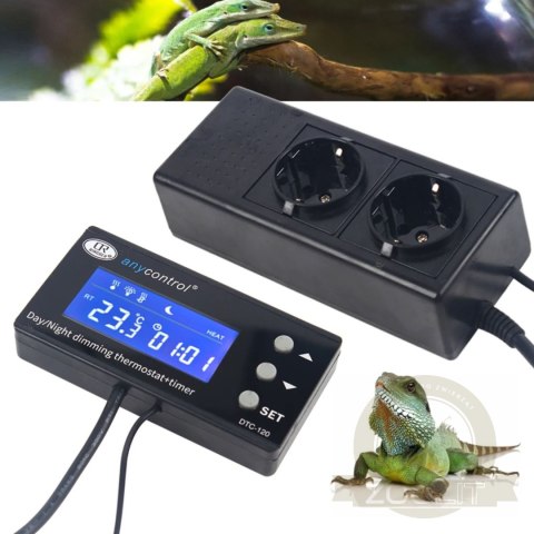 Ringder DTC-120 Dimming thermostat - termostat i programator czasowy Ringder DTC-120 Dimming thermostat - termostat i programator czasowy