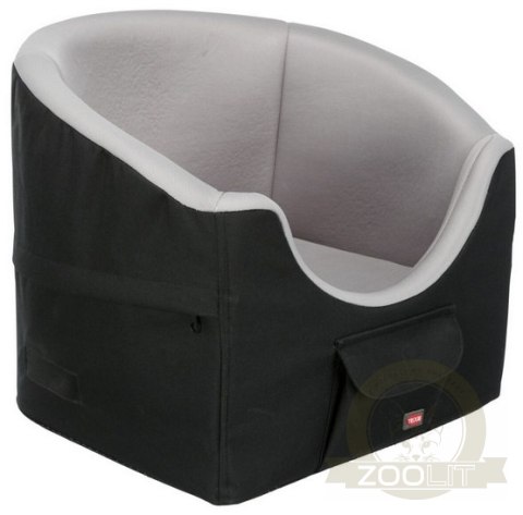 Trixie Siedzisko samochodowe dla psa 41x39x42cm czarno-szare [TX-13176]