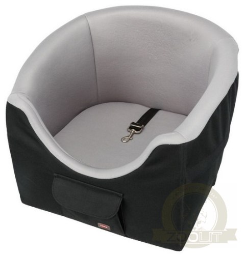 Trixie Siedzisko samochodowe dla psa 41x39x42cm czarno-szare [TX-13176]