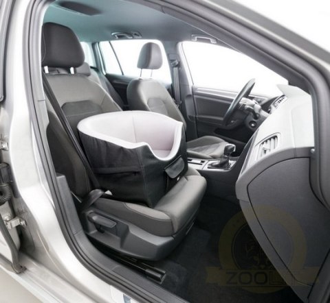 Trixie Siedzisko samochodowe dla psa 41x39x42cm czarno-szare [TX-13176]