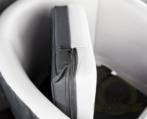 Trixie Siedzisko samochodowe dla psa 41x39x42cm czarno-szare [TX-13176]