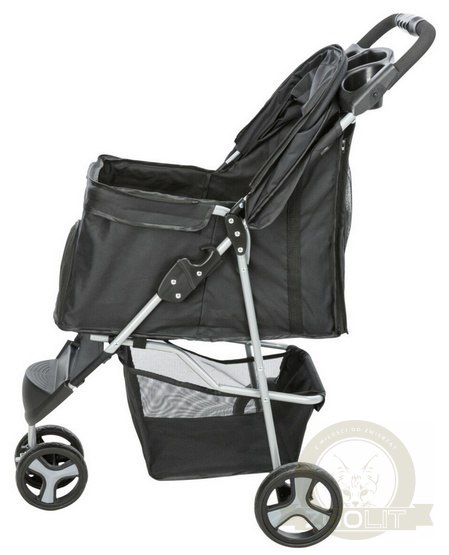 Trixie Wózek dla zwierząt 47x100x80cm czarny [TX-28958]