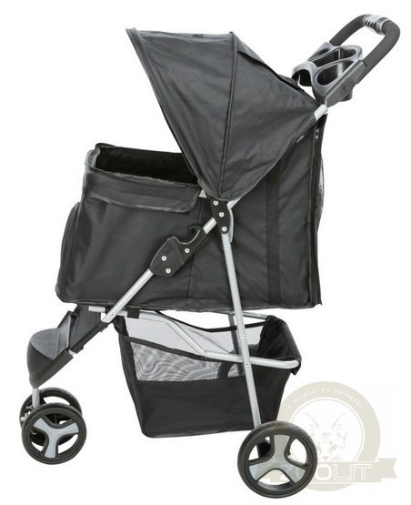 Trixie Wózek dla zwierząt 47x100x80cm czarny [TX-28958]