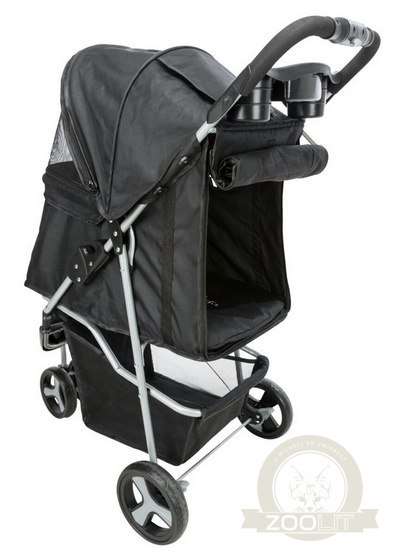 Trixie Wózek dla zwierząt 47x100x80cm czarny [TX-28958]