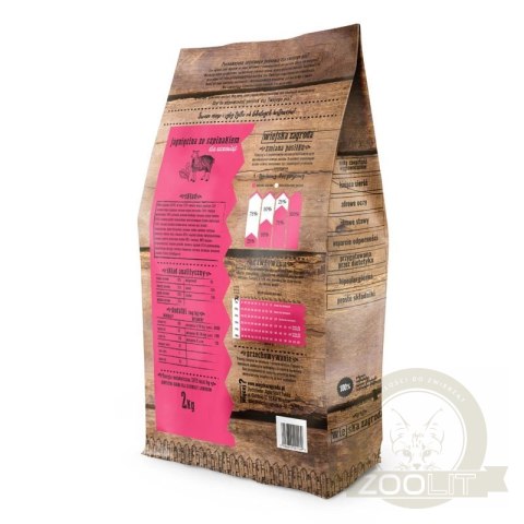 Wiejska Zagroda Dla Szczeniąt Jagnięcina Ze Szpinakiem 2kg Wiejska Zagroda Dla Szczeniąt Jagnięcina Ze Szpinakiem 2kg