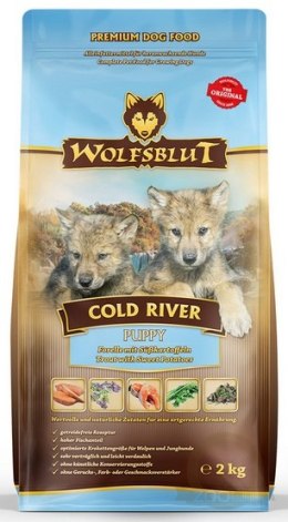Wolfsblut Dog Cold River Puppy - pstrąg i bataty 2kg