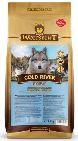 Wolfsblut Dog Cold River Senior - pstrąg i bataty 12,5kg