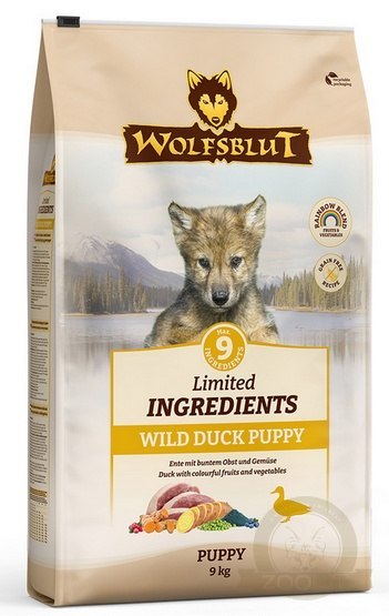 Wolfsblut Dog Limited Ingredients Wild Duck Puppy - kaczka i bataty 9kg
