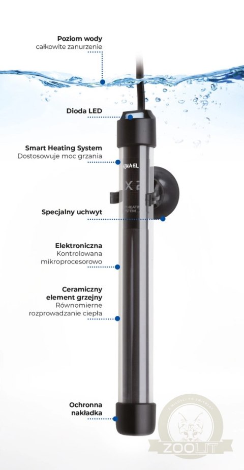 AQUAEL Grzałka FIX 2 100W AQUAEL Grzałka FIX 2 100W