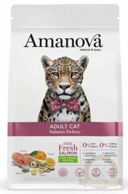 Amanova Cat Adult Salmon Deluxe - łosoś 1,5kg