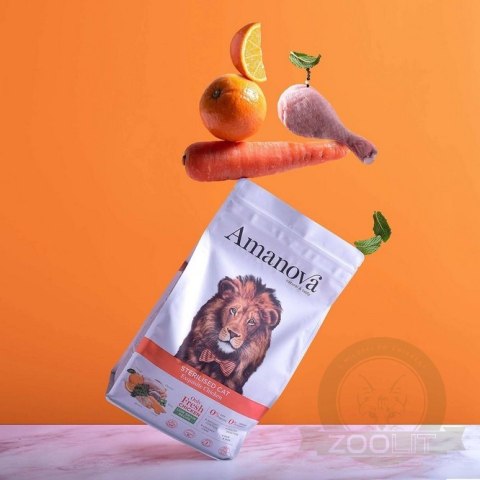 Amanova Cat Sterilised Exquisite Chicken - kurczak 1,5kg Amanova Cat Sterilised Exquisite Chicken - kurczak 1,5kg