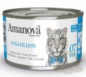 Amanova Cat Tuna Fillets - tuńczyk w bulionie puszka 70g [07]