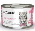 Amanova Cat Tuna & Seaweed - tuńczyk i wodorosty w galaretce puszka 70g [13]