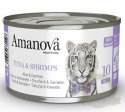 Amanova Cat Tuna & Shrimps - tuńczyk i krewetki w galaretce puszka 70g [10]