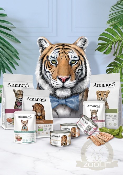 Amanova Cat Tuna & Whitebaits - tuńczyk i białoryby w bulionie puszka 70g [09]