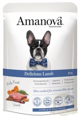 Amanova Dog Adult Delicious Lamb - jagnięcina saszetka 300g [P15]