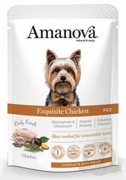 Amanova Dog Adult Exquisite Chicken - kurczak saszetka 100g [P03]