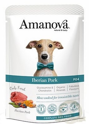 Amanova Dog Adult Iberian Pork - wieprzowina saszetka 300g [P04]