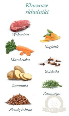 Amanova Dog Adult Irresistible Beef - wołowina saszetka 300g [P02]