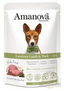 Amanova Dog Adult Luscious Lamb & Pork - jagnięcina i wieprzowina saszetka 300g [P05]