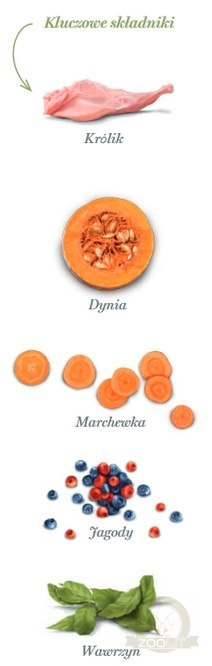 Amanova Dog Adult Mini Digestive Divine Rabbit - królik 800g Amanova Dog Adult Mini Digestive Divine Rabbit - królik 800g