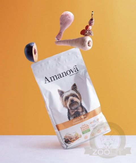 Amanova Dog Adult Mini Exquisite Chicken - kurczak 7kg Amanova Dog Adult Mini Exquisite Chicken - kurczak 7kg
