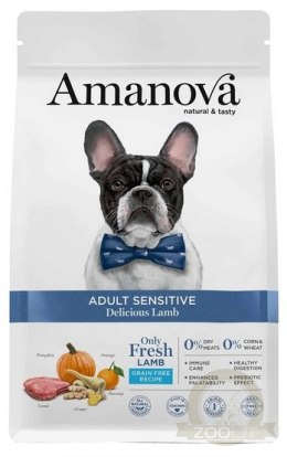 Amanova Dog Adult Sensitive Delicious Lamb - jagnięcina 2kg