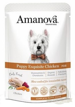 Amanova Dog Puppy Exquisite Chicken - kurczak saszetka 300g [P08]