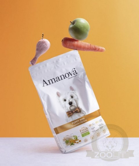 Amanova Dog Puppy Mini Exquisite Chicken - kurczak 2kg Amanova Dog Puppy Mini Exquisite Chicken - kurczak 2kg