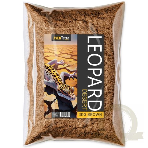 Aventerra Sweden LEOPARD Desert Brown 3kg - glina do terrarium Aventerra Sweden LEOPARD Desert Brown 3kg - glina do terrarium