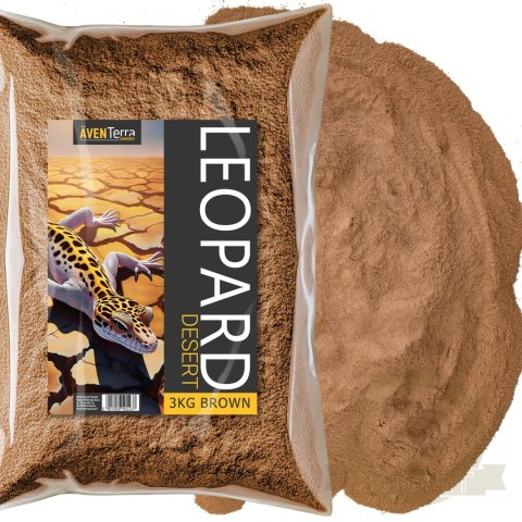 Aventerra Sweden LEOPARD Desert Brown 3kg - glina do terrarium Aventerra Sweden LEOPARD Desert Brown 3kg - glina do terrarium