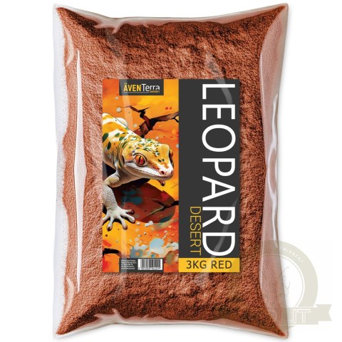 Aventerra Sweden LEOPARD Desert Red 3kg - glina do terrarium