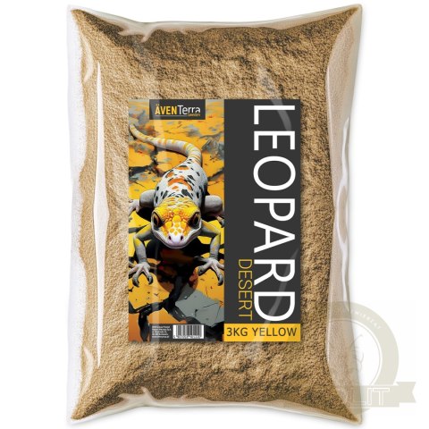 Aventerra Sweden LEOPARD Desert Yellow 3kg - glina do terrarium Aventerra Sweden LEOPARD Desert Yellow 3kg - glina do terrarium